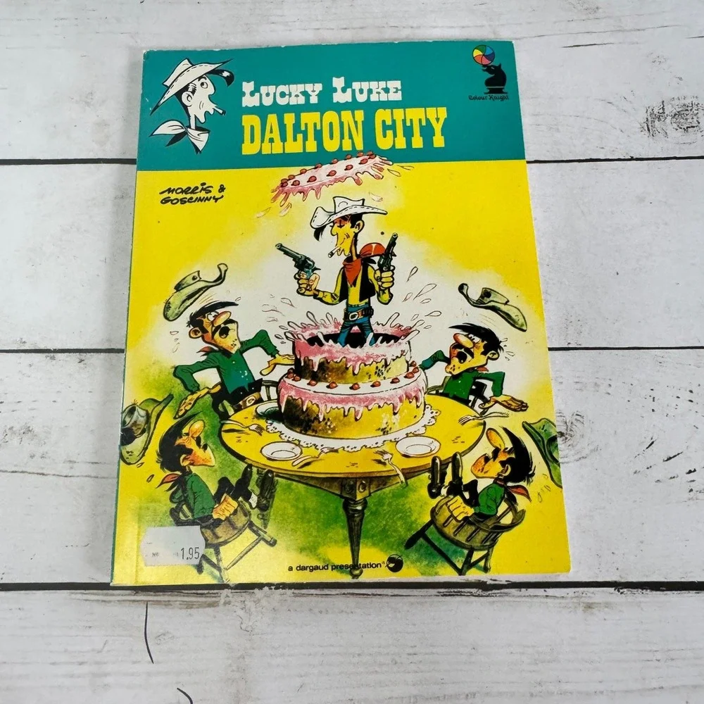 Lucky Luke Dalton City Goscinny Morris 1976 Knight Books Hodder Stoughton